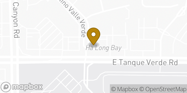 Map showing the location of Subway in Tucson, AZ 85715