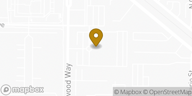 Map showing the location of Starbucks Regional Office in Burbank, CA 91505