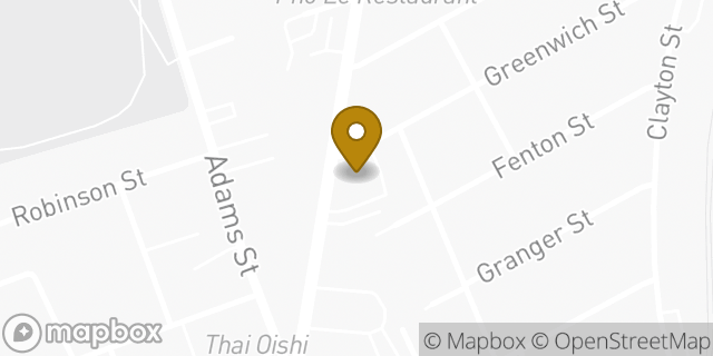 Map showing the location of AutoZone in Dorchester, MA 02122