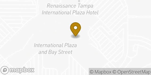 Map showing the location of J.Crew in Tampa, FL 33607