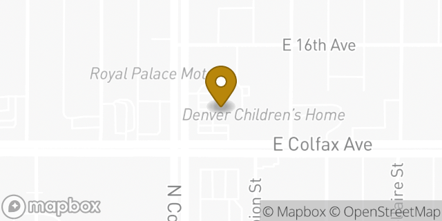 Map showing the location of 7-Eleven in Denver, CO 80220