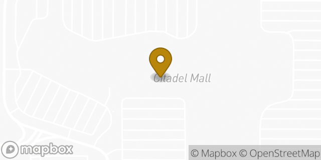 Map showing the location of Foot Locker in Colorado Springs, CO 80909