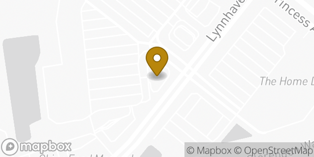 Map showing the location of McDonald's in Virginia Beach, VA 23456