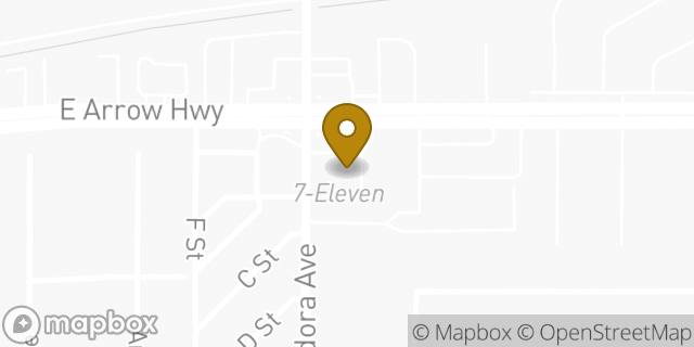 Map showing the location of Amazon Locker - Pease in Covina, CA 91724