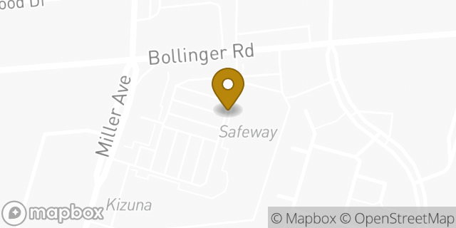 Map showing the location of Starbucks in San Jose, CA 95129