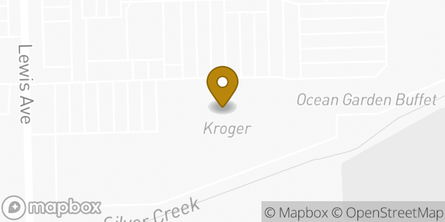 Map showing the location of ATM Kroger in Toledo, OH 43612