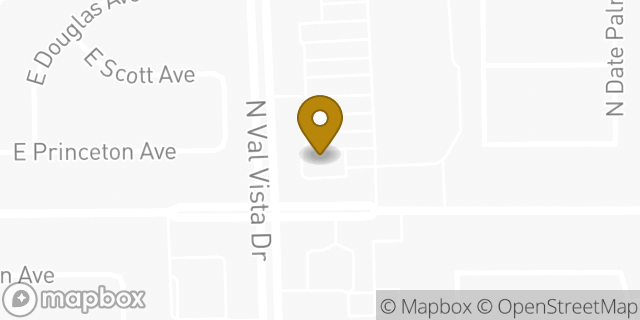Map showing the location of McDonald's in Gilbert, AZ 85234