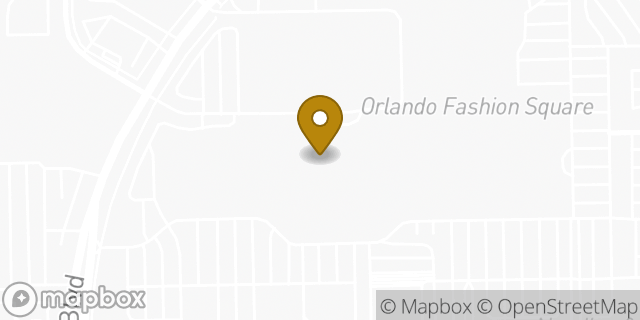 Map showing the location of Planet Fitness in Orlando, FL 32803