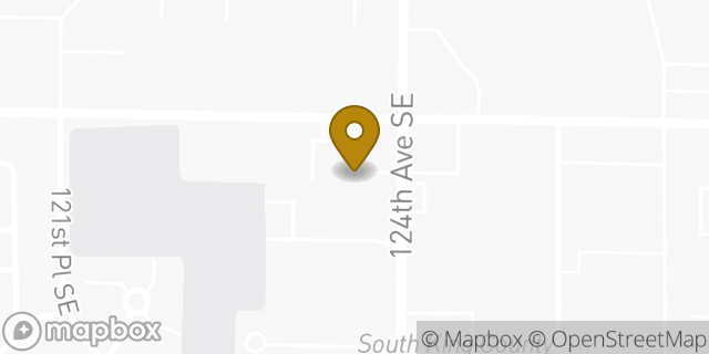 Map showing the location of Amazon Locker - Harlow in Auburn, WA 98092
