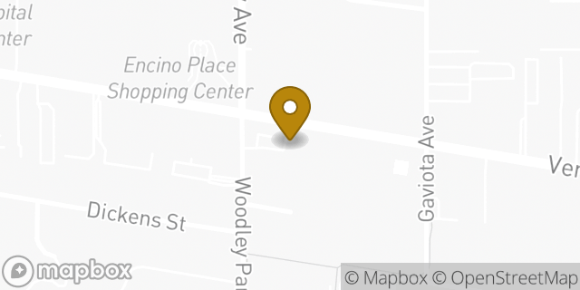 Map showing the location of Subway in Los Angeles, CA 91436