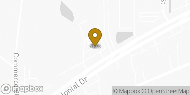 Map showing the location of Avis in Orlando, FL 32807