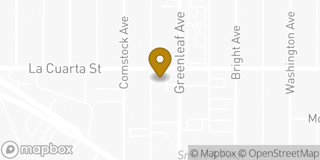 Map showing the location of 7-Eleven in Whittier, CA 90602