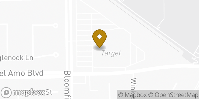 Map showing the location of Starbucks Coffee Company in Cerritos, CA 90703