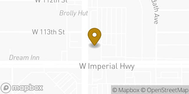 Map showing the location of Amazon Locker - Armiso in Inglewood, CA 90303