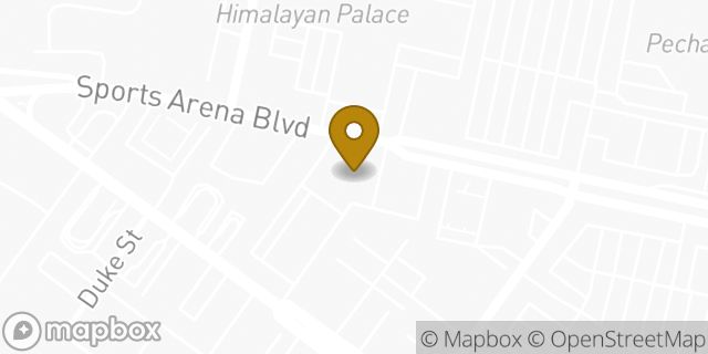 Map showing the location of Panera Bread in San Diego, CA 92110