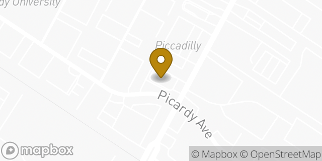 Map showing the location of McDonald's in Baton Rouge, LA 70809