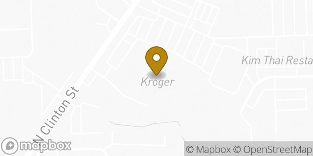 Map showing the location of Kroger Fuel Center in Fort Wayne, IN 46805