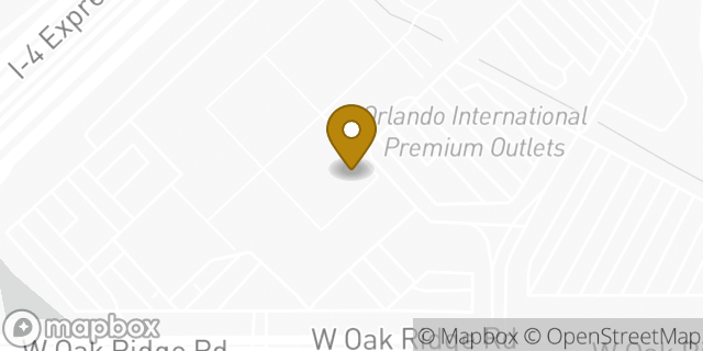 Map showing the location of Banana Republic in Orlando, FL 32819