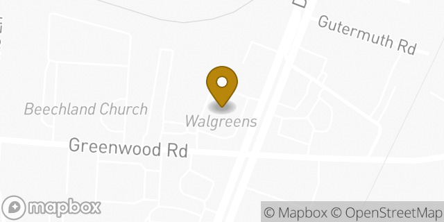 Map showing the location of ATM Walgreens in Louisville, KY 40258