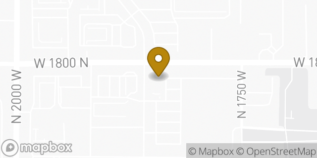 Map showing the location of Starbucks Coffee Company in Clinton, UT 84015