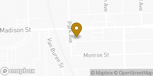 Map showing the location of Papa Johns in Forest Park, IL 60130