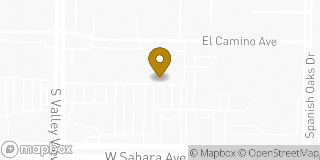 Map showing the location of The UPS Store in Las Vegas, NV 89102