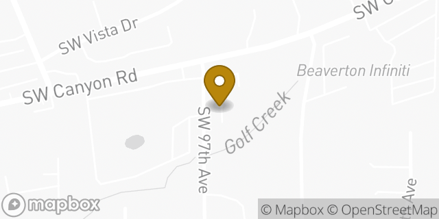 Map showing the location of Penske Truck Rental in Portland, OR 97225