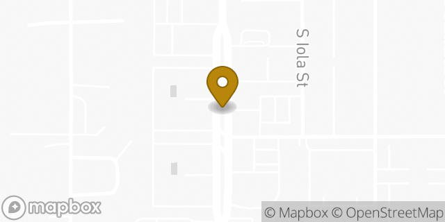 Map showing the location of Aurora - Aurora South HLE in Aurora, CO 80012