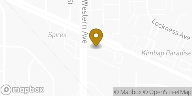 Map showing the location of Subway in Harbor City, CA 90710