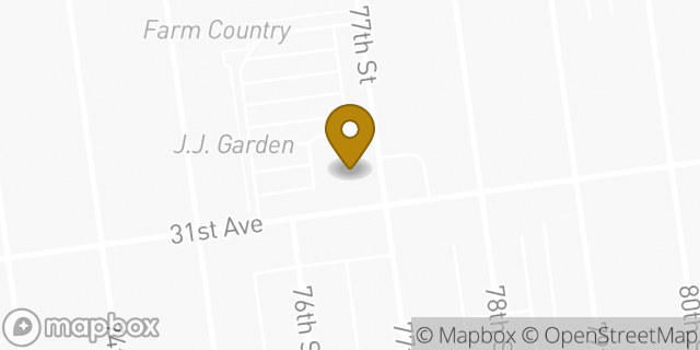 Map showing the location of AutoZone Auto Parts in New York, NY 11370