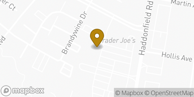 Map showing the location of HomeGoods in Cherry Hill, NJ 08002