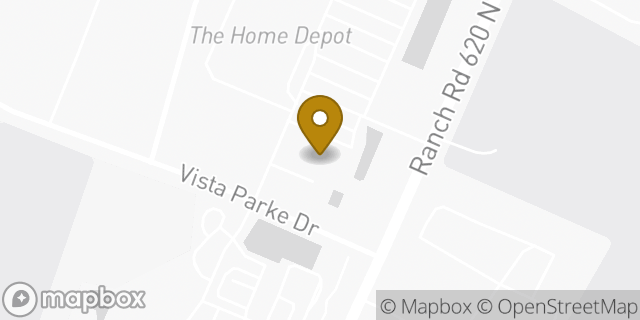 Map showing the location of The Home Depot in Austin, TX 78726