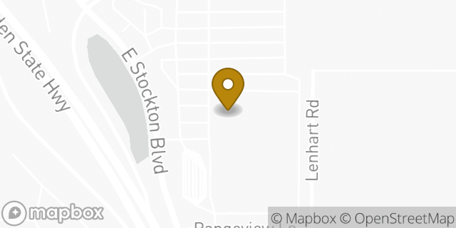 Map showing the location of Costco in Sacramento, CA 95823