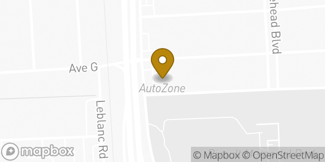 Map showing the location of AutoZone in Port Allen, LA 70767