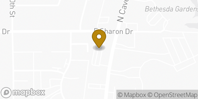 Map showing the location of Amazon Locker - Gnu in Phoenix, AZ 85022
