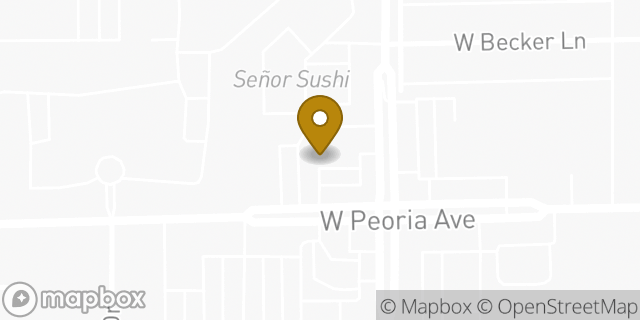 Map showing the location of Amazon Locker - Makalu in Peoria, AZ 85345