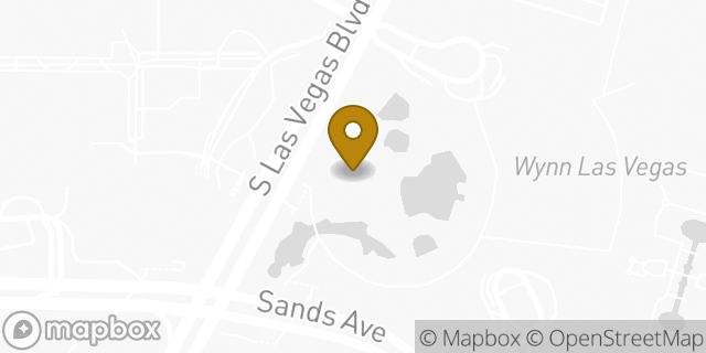 Map showing the location of Hertz in Las Vegas, NV 89109