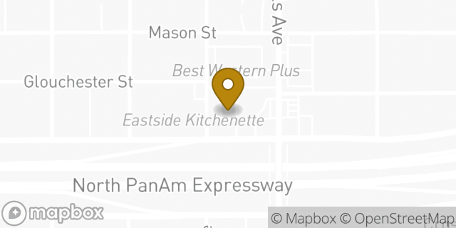Map showing the location of Sonic Drive In in San Antonio, TX 78208