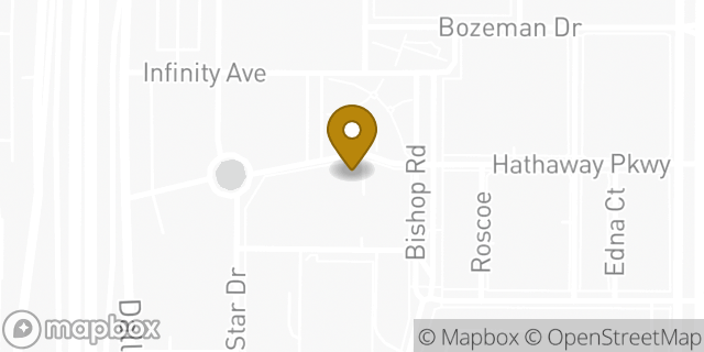 Map showing the location of Amazon Locker - Disposal in Plano, TX 75024