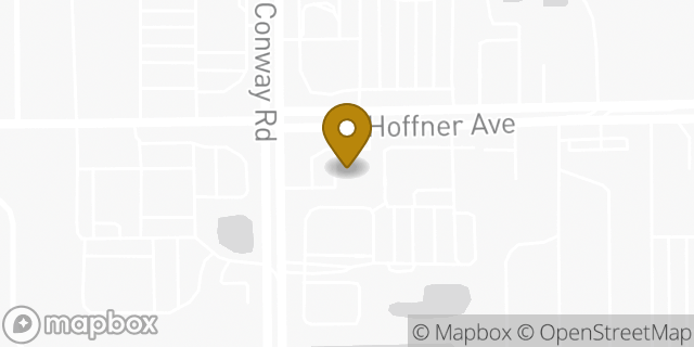 Map showing the location of Amazon Locker - Alki in Orlando, FL 32812