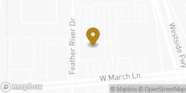 Map showing the location of The UPS Store in Stockton, CA 95219