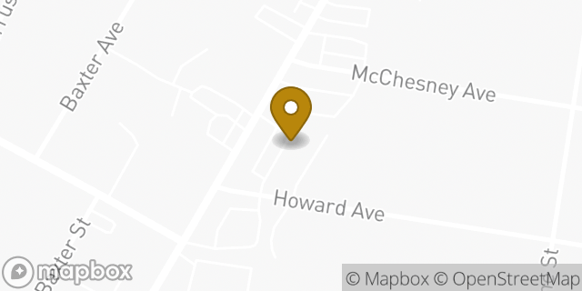 Map showing the location of Papa John's Pizza in Nashville, TN 37216
