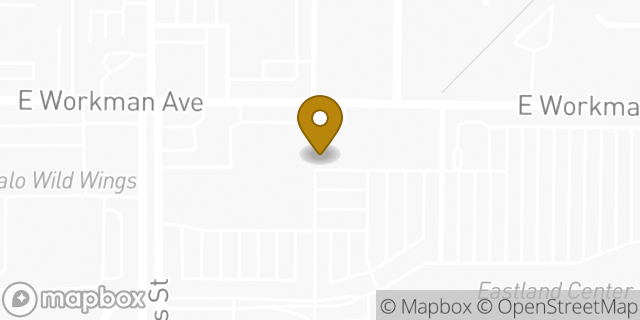 Map showing the location of Subway in West Covina, CA 91791