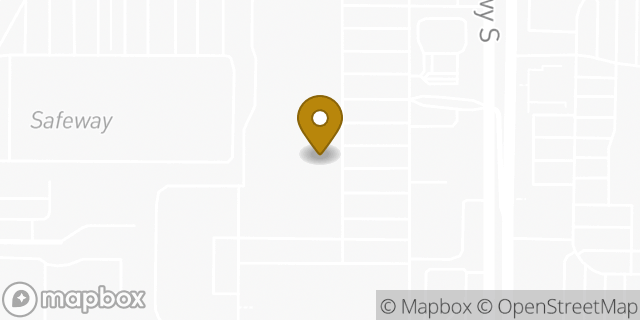 Map showing the location of Amazon Locker - Beds in Federal Way, WA 98003
