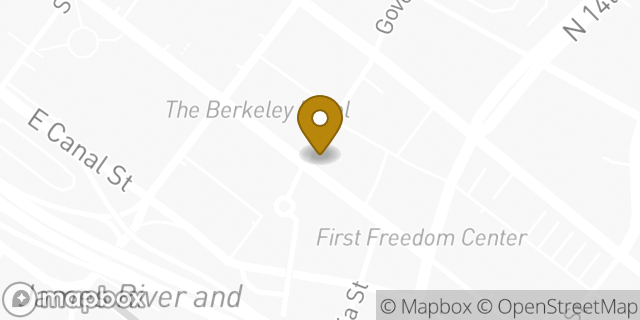Map showing the location of Chase Bank in Richmond, VA 23219