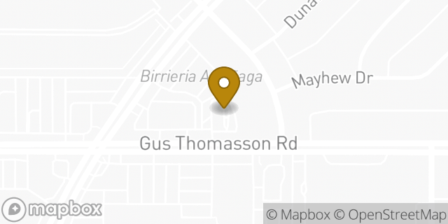 Map showing the location of McDonald's in Dallas, TX 75228