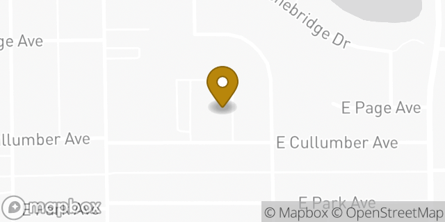 Map showing the location of The Church of Jesus Christ of Latter-day Saints in Gilbert, AZ 85234