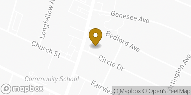 Map showing the location of 7-Eleven in Teaneck, NJ 07666