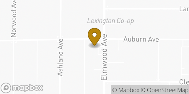 Map showing the location of Amazon Locker - Transom in Buffalo, NY 14222