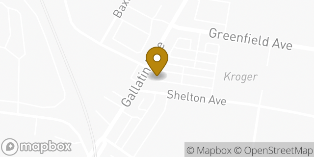 Map showing the location of ATM Kroger in Nashville, TN 37216